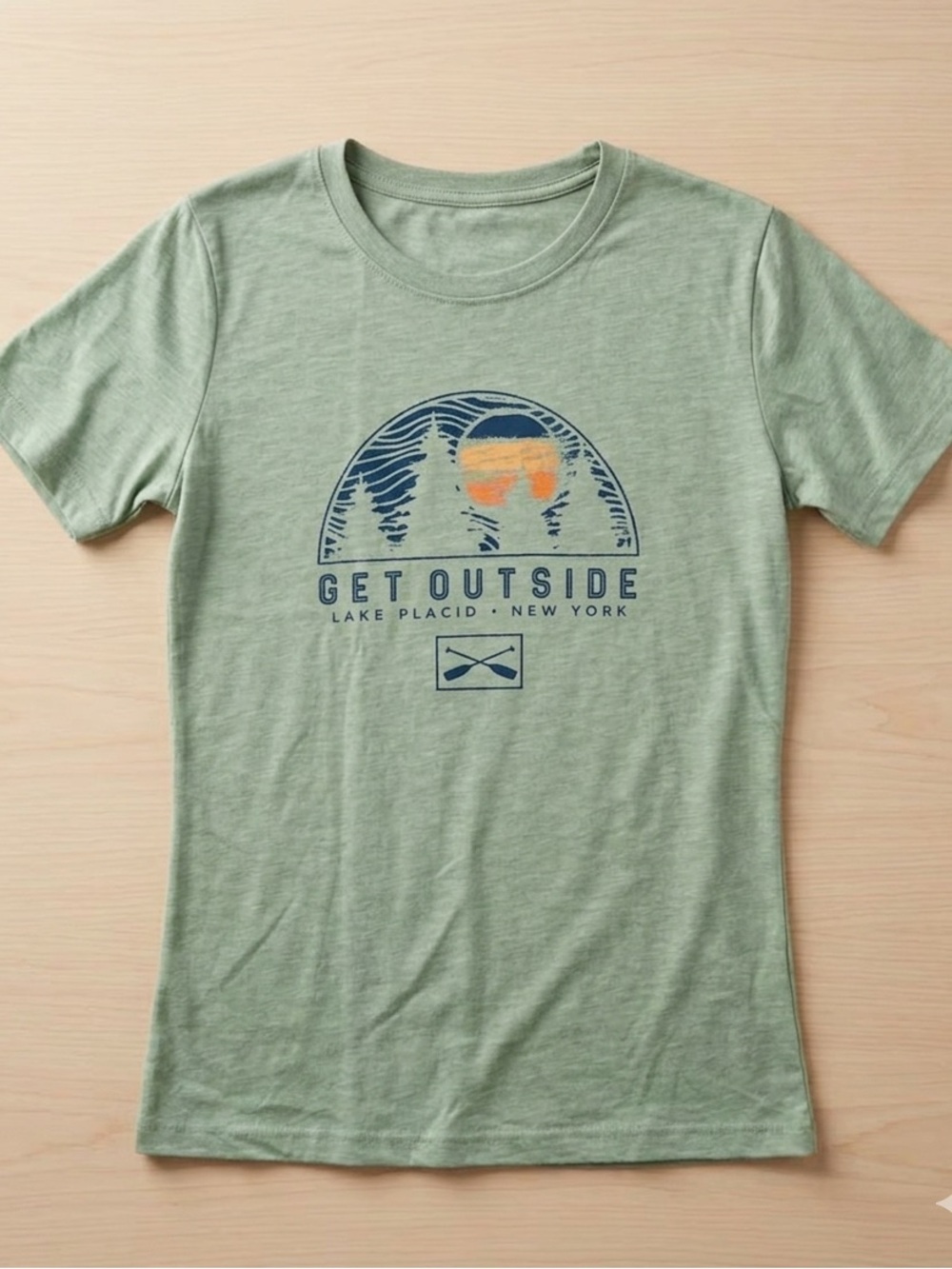 Artisans Green Lake Placid 'Get Outside' Graphic Tee Large - Picture 3 of 8